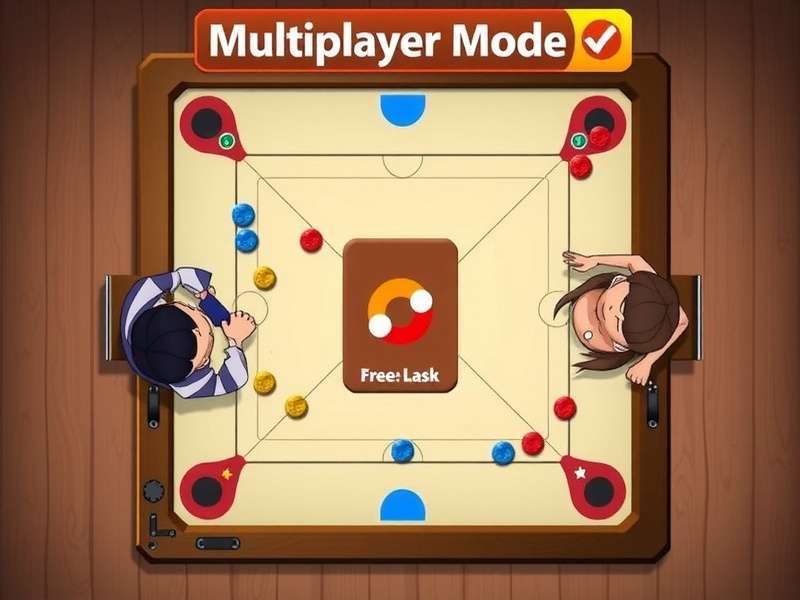 Carrom Hero Multiplayer Mode